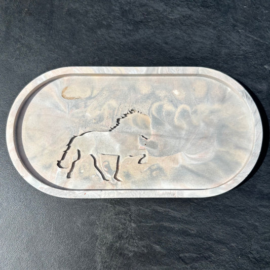 Deko Schale Oval