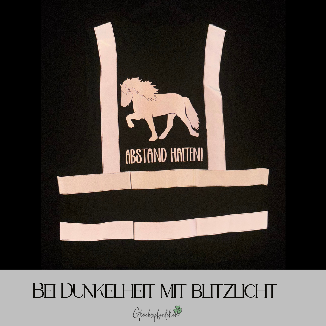 Warnweste "Abstand halten!"