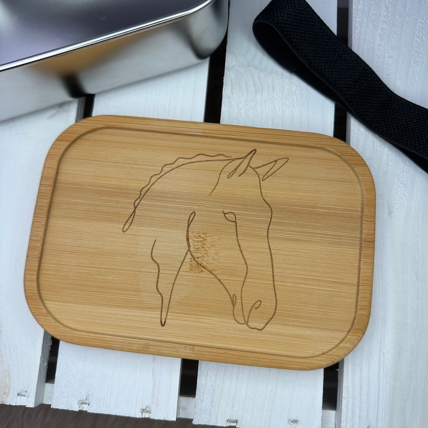 Brotdose Pferdekopf