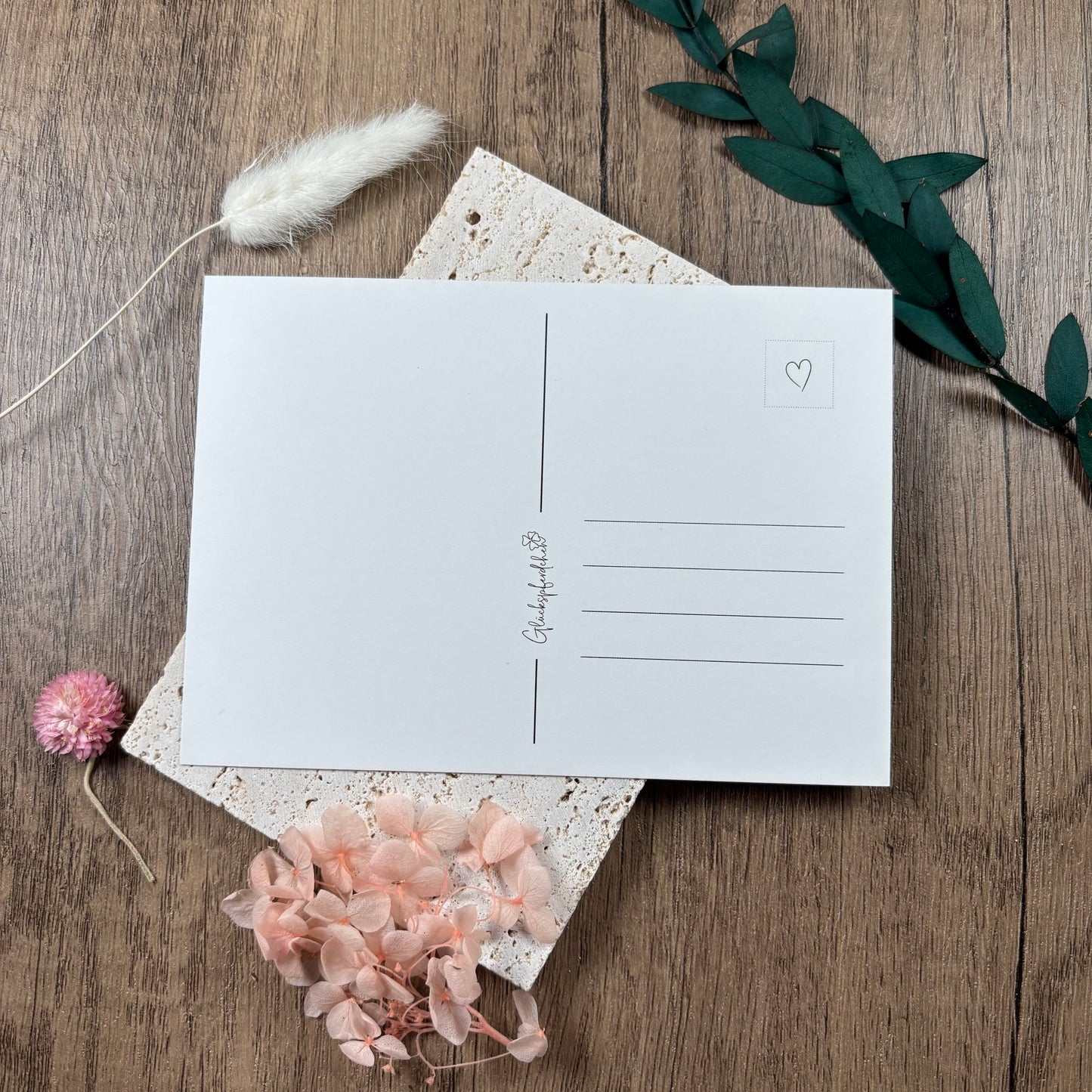 Postkarte Pferdeliebe