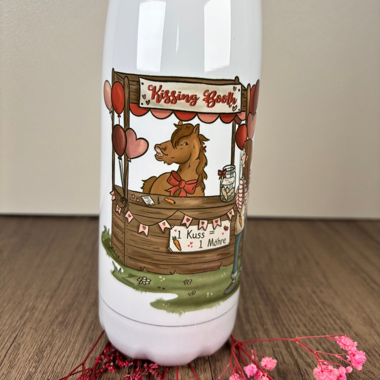 Thermosflasche Kissing Booth