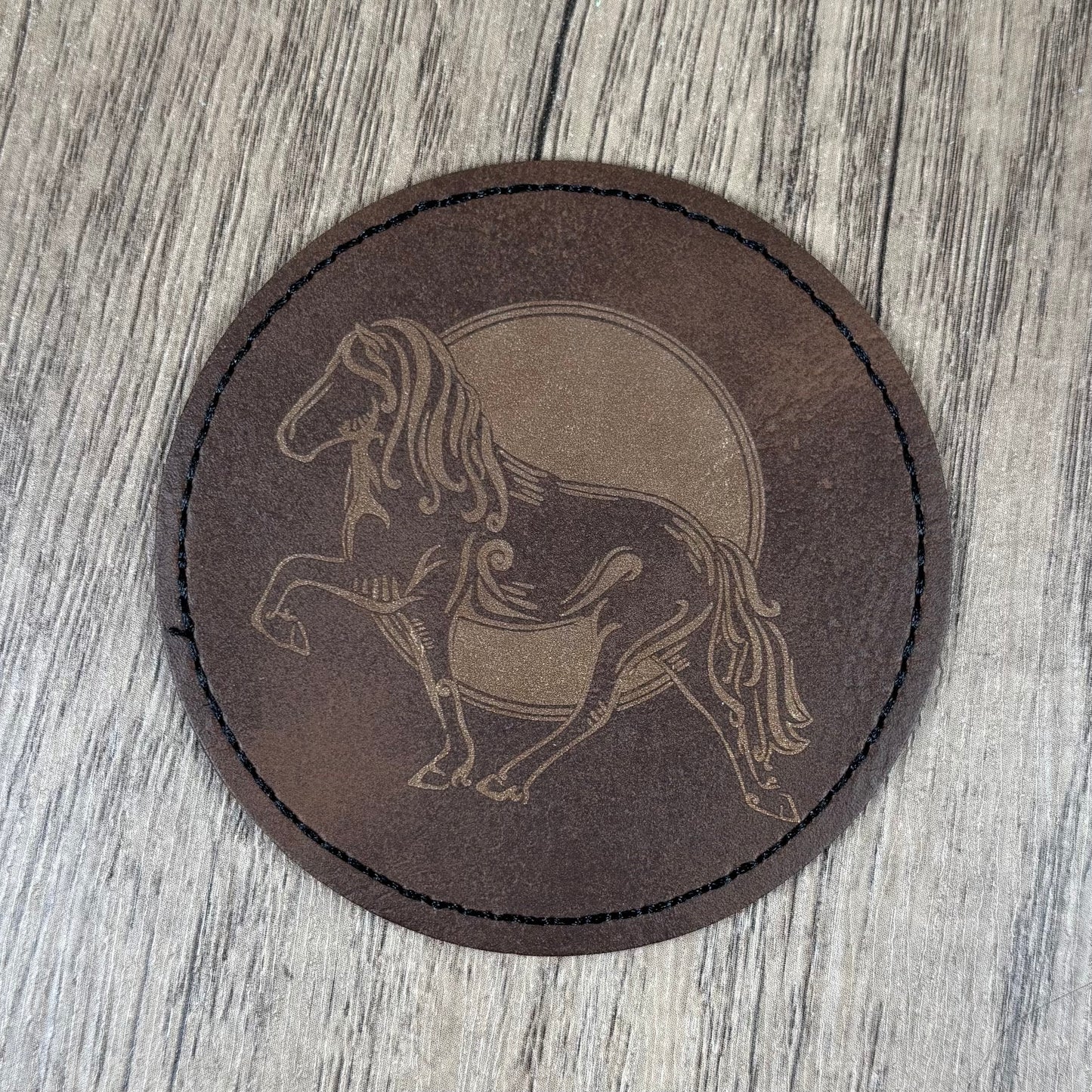 Kunstleder Patch Nordic