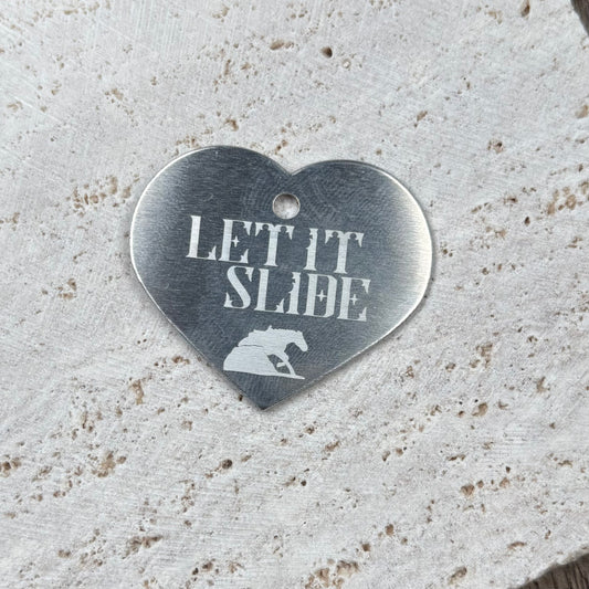 Glücksmarke "Let it Slide"