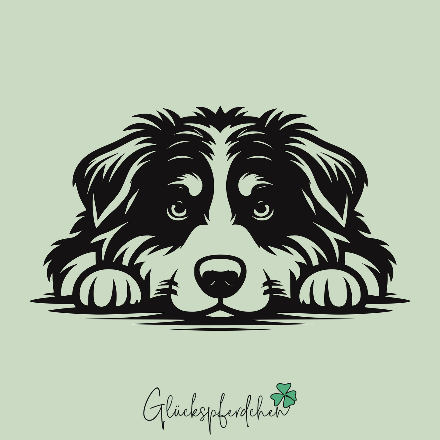 Aufkleber Berner Sennenhund