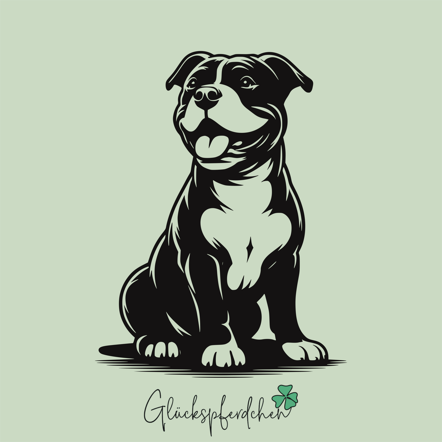 Aufkleber American Pit Bull Terrier