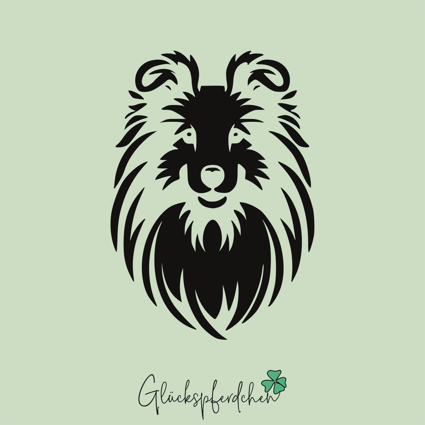 Aufkleber Shetland Sheepdog