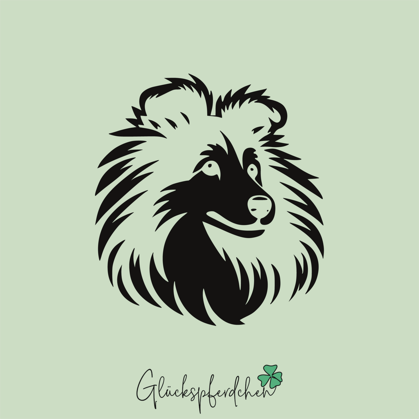 Aufkleber Shetland Sheepdog