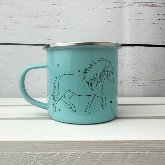 Emaille Tasse Shettyliebe