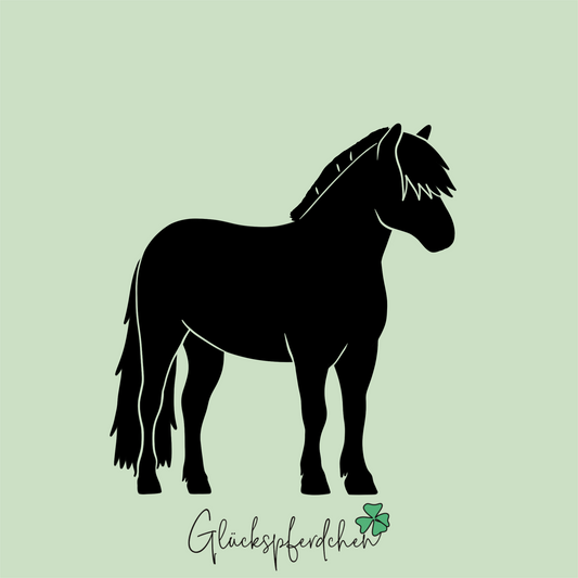 Bügelbild Shetlandpony