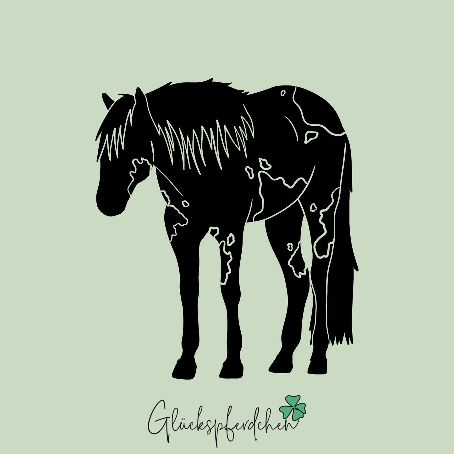Aufkleber Paint Horse