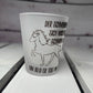 Schnapsglas "Der Schweinepass..."