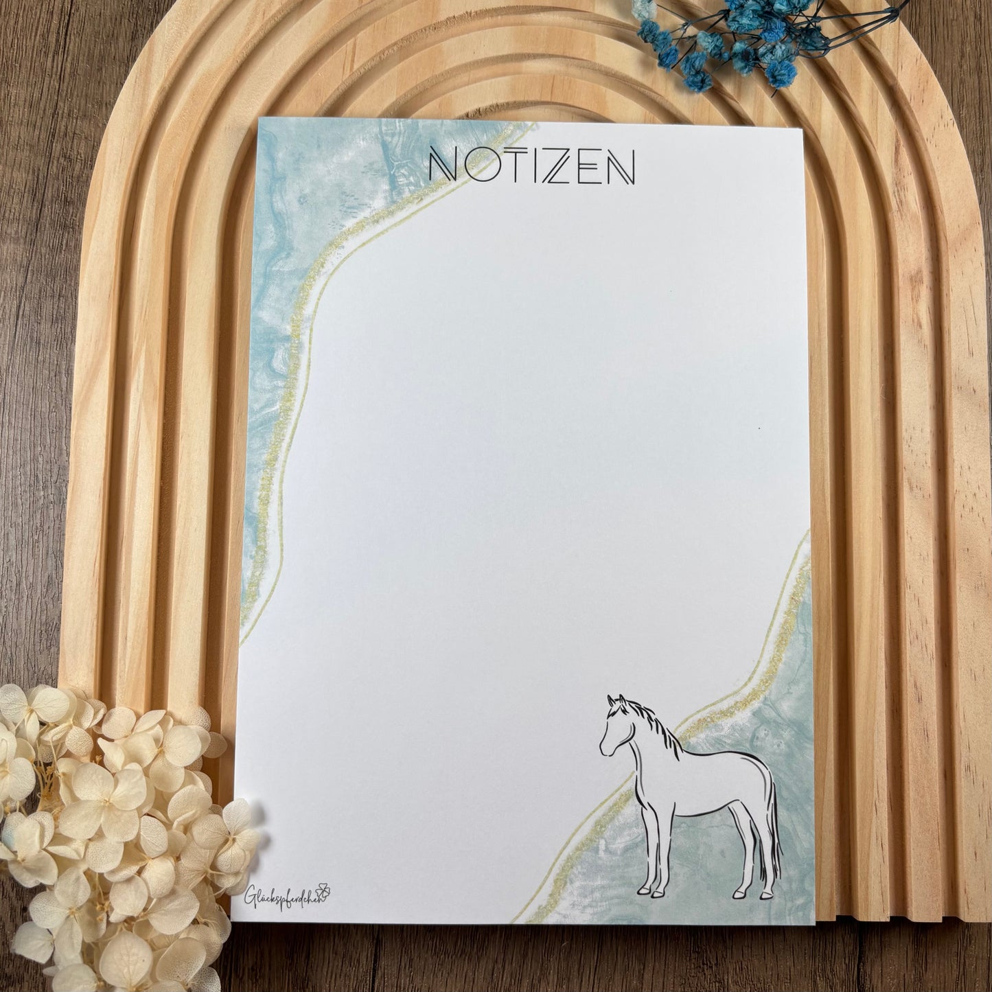 Notizblock Pferdeliebe