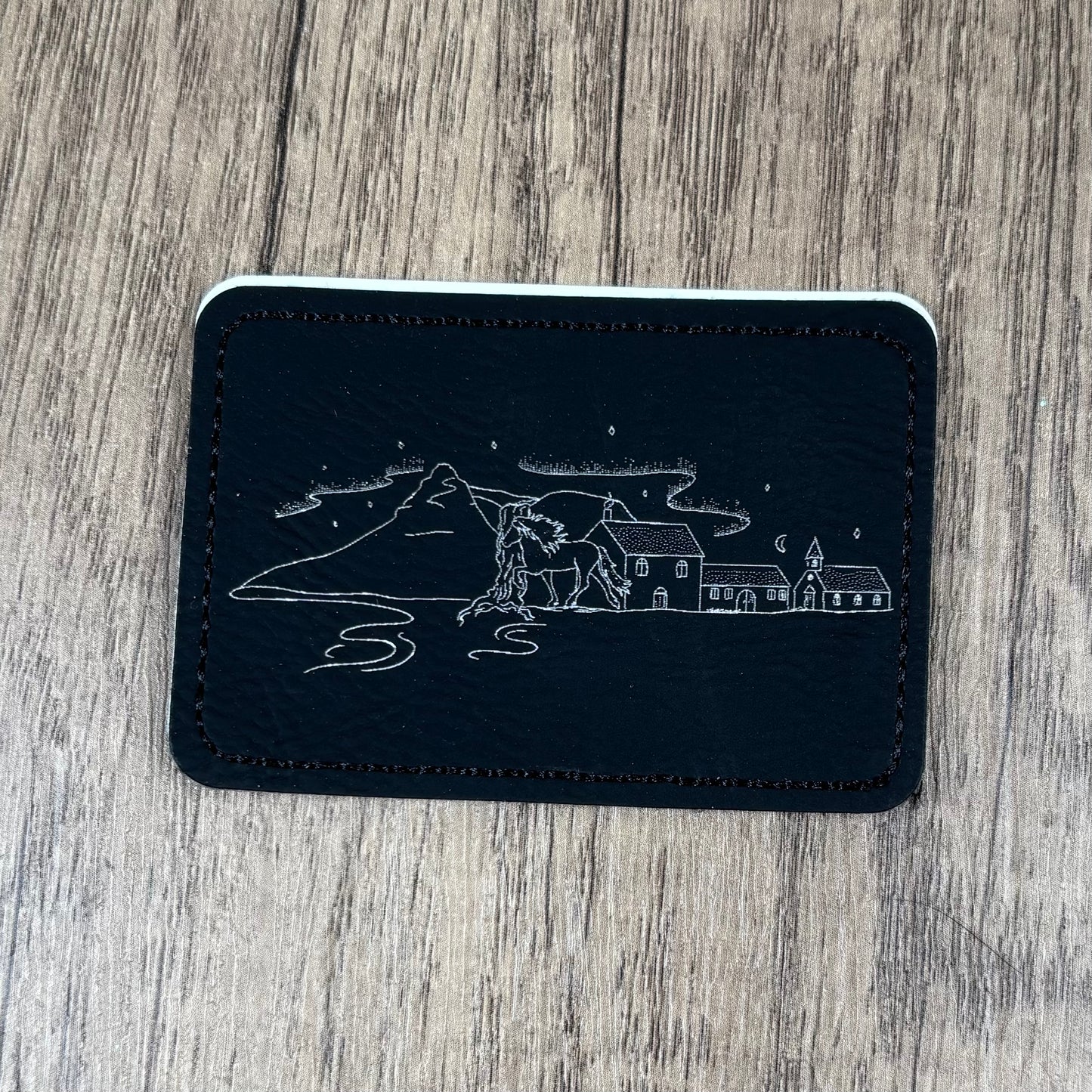 Kunstleder Patch Stígur