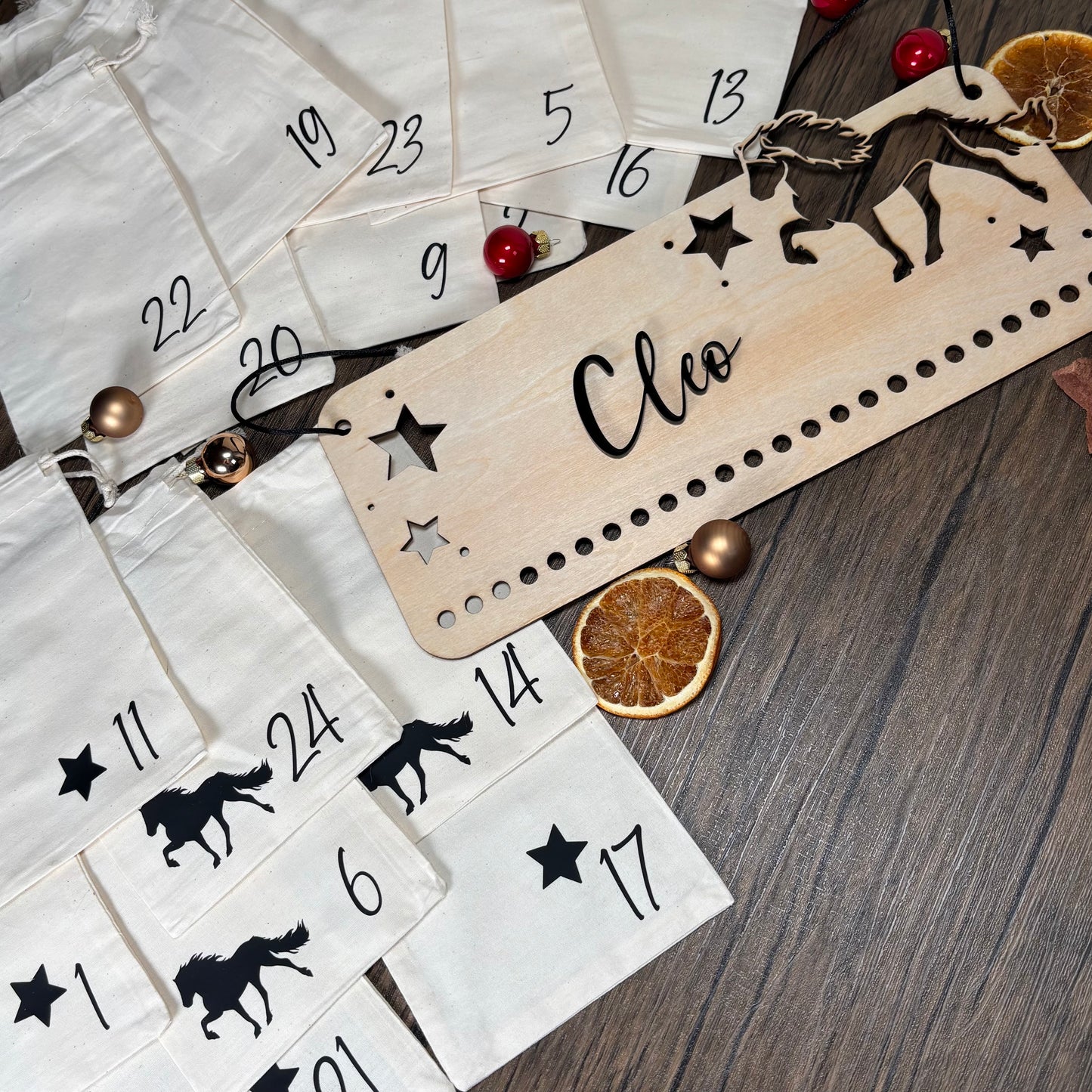 Adventskalender zum selbstbefüllen