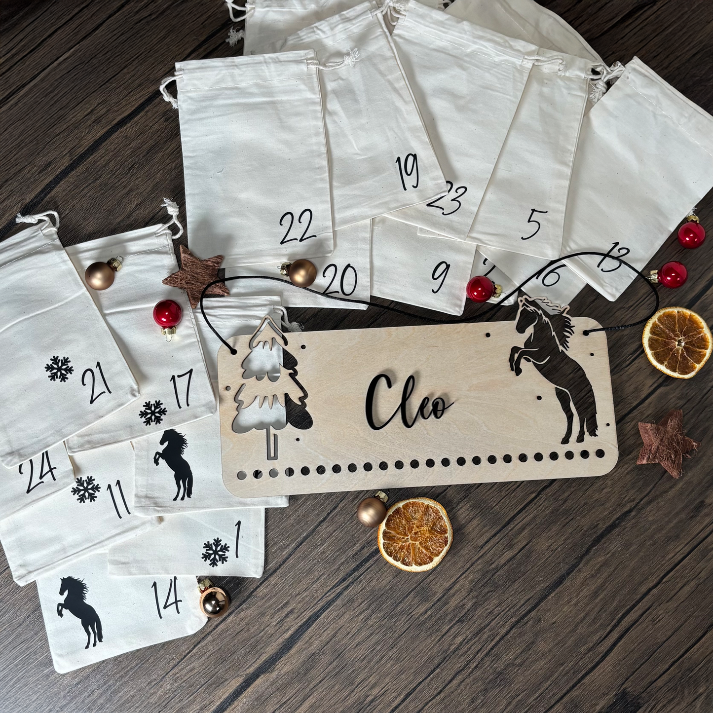 Adventskalender zum selbstbefüllen