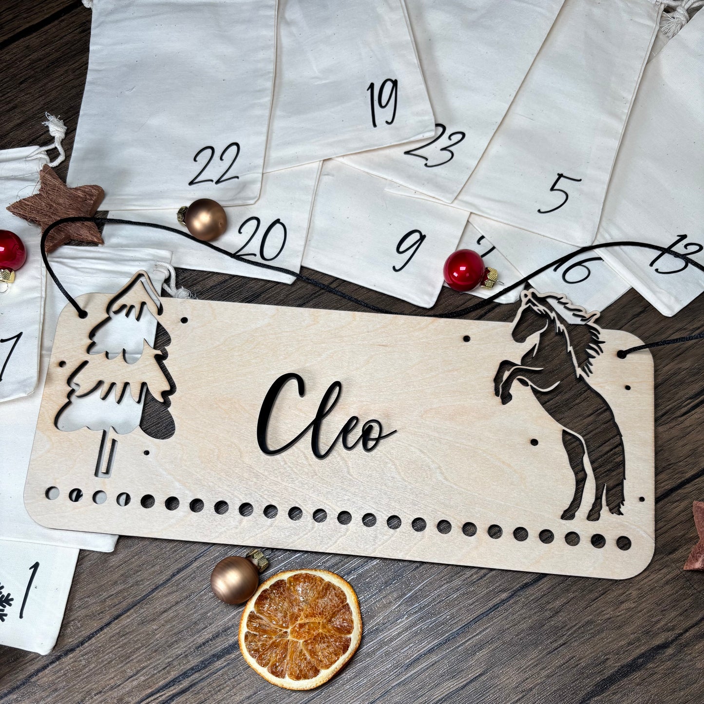 Adventskalender zum selbstbefüllen