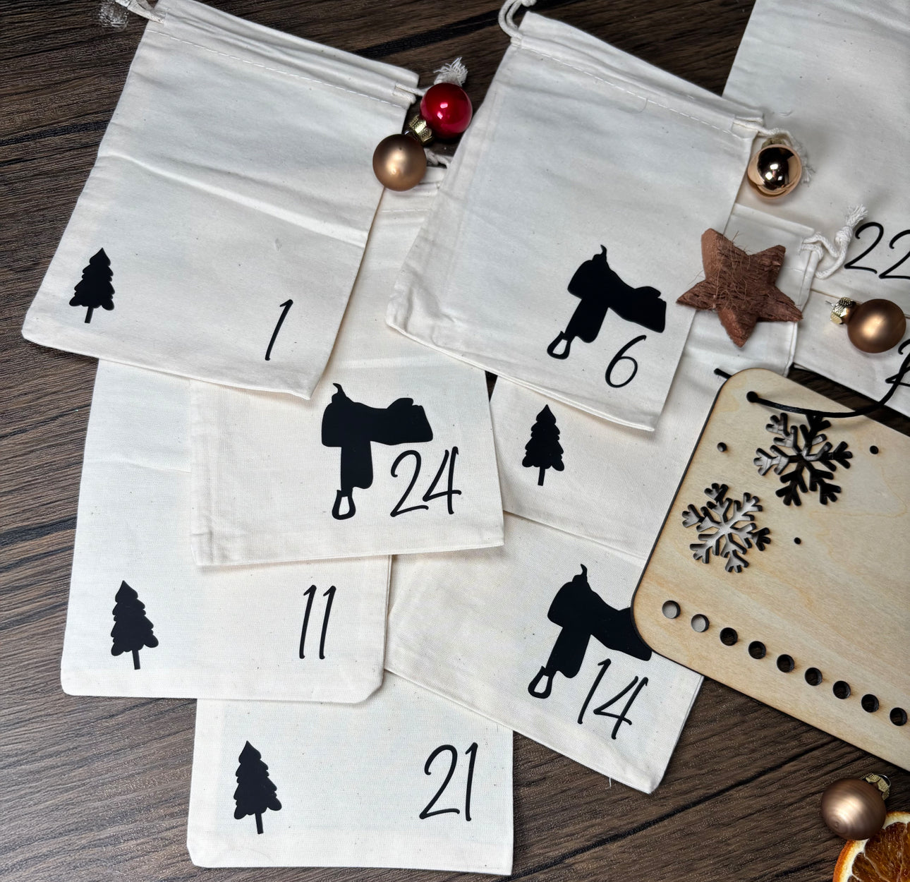 Adventskalender zum selbstbefüllen