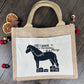Jute Tasche "All I want for Christmas.."