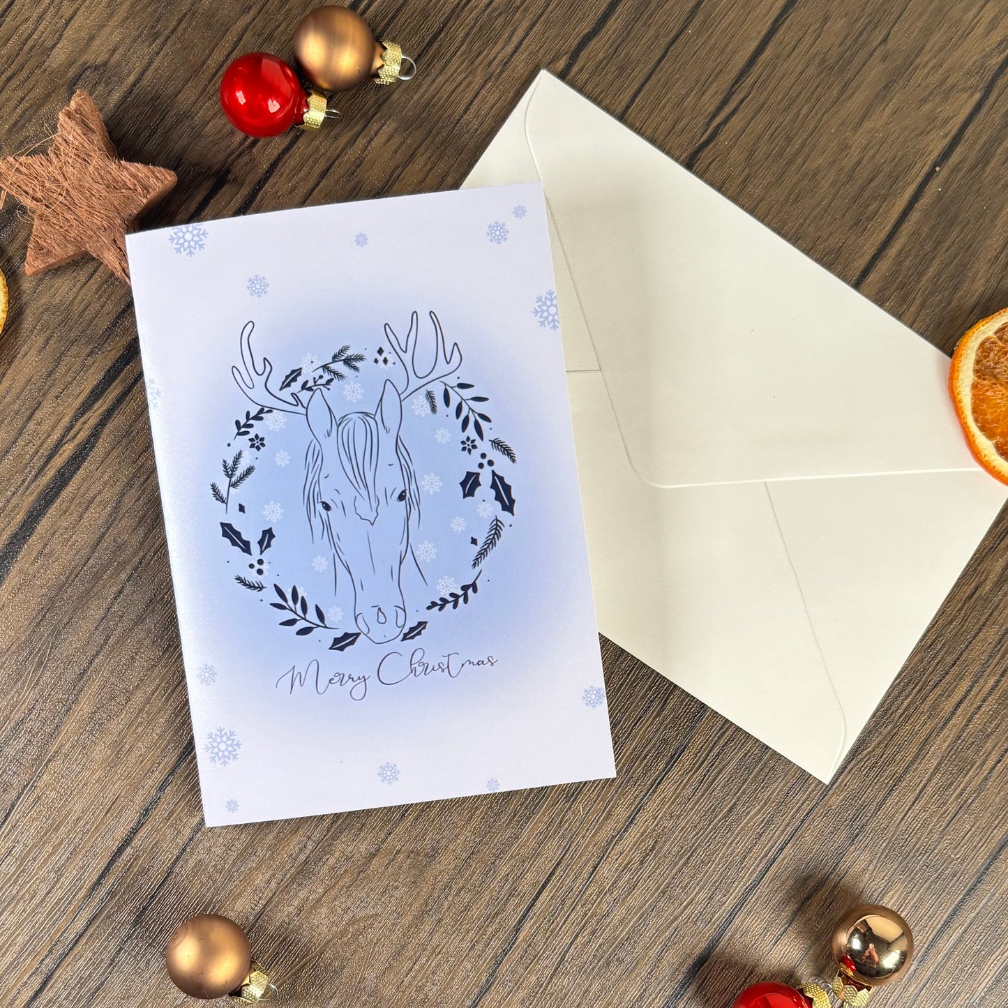 Weihnachtskarte "Merry Christmas"