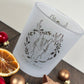 Teelichtglas "Merry Christmas"