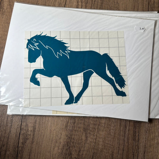 Aufkleber Islandpferd 15cm