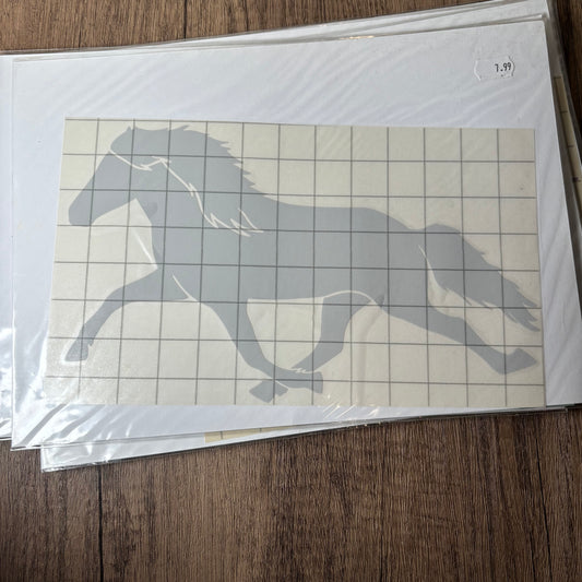 Aufkleber Islandpferd 15cm