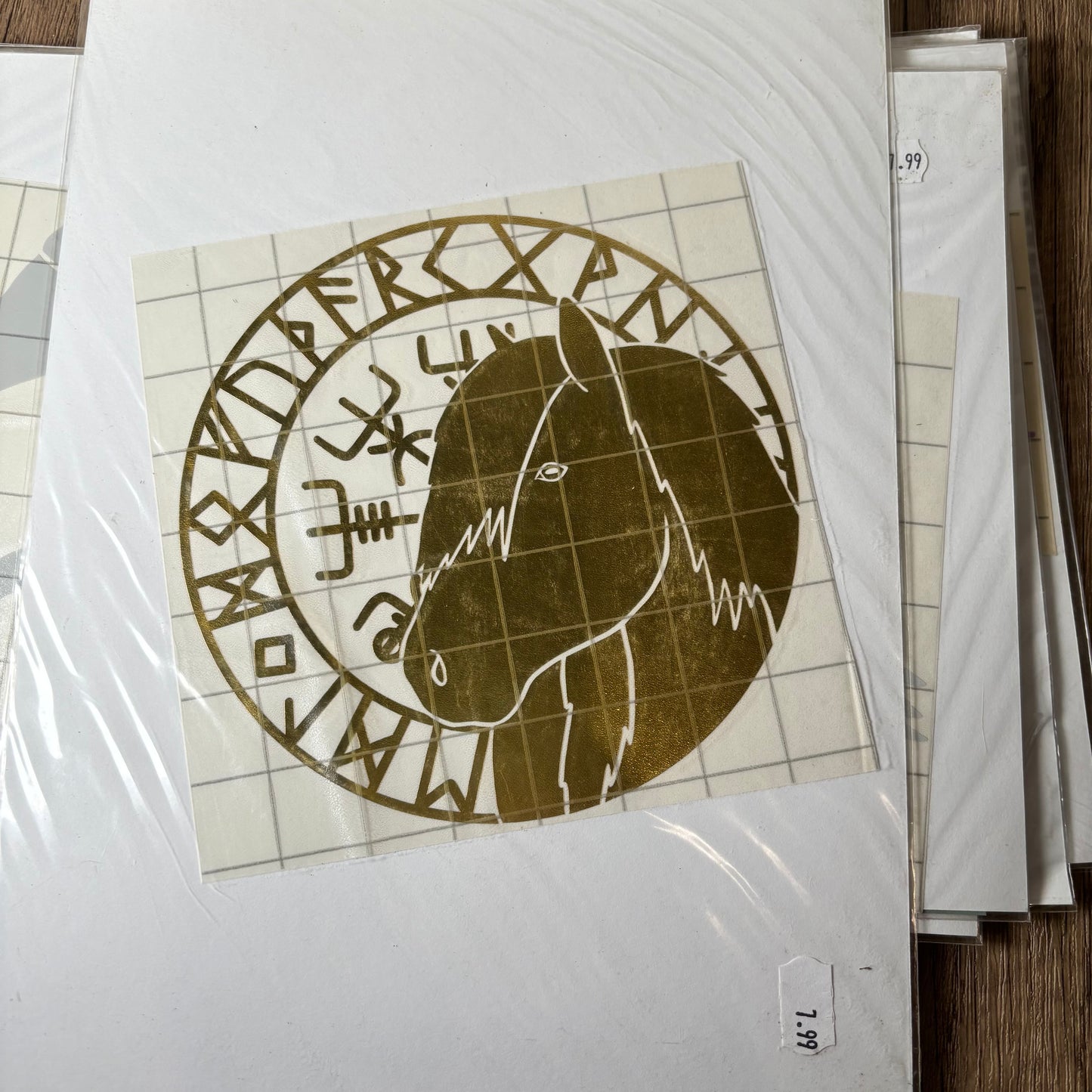 Aufkleber Islandpferd 15cm