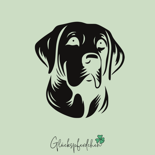 Aufkleber Labrador