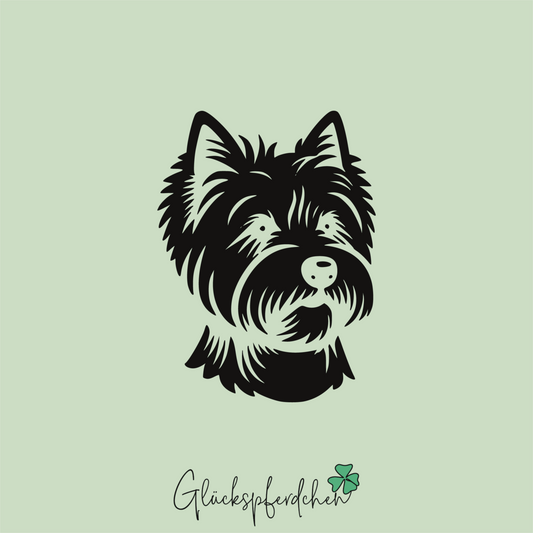 Aufkleber West Highland White Terrier