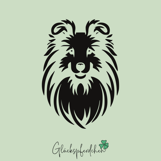 Aufkleber Shetland Sheepdog