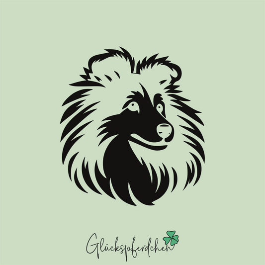 Aufkleber Shetland Sheepdog