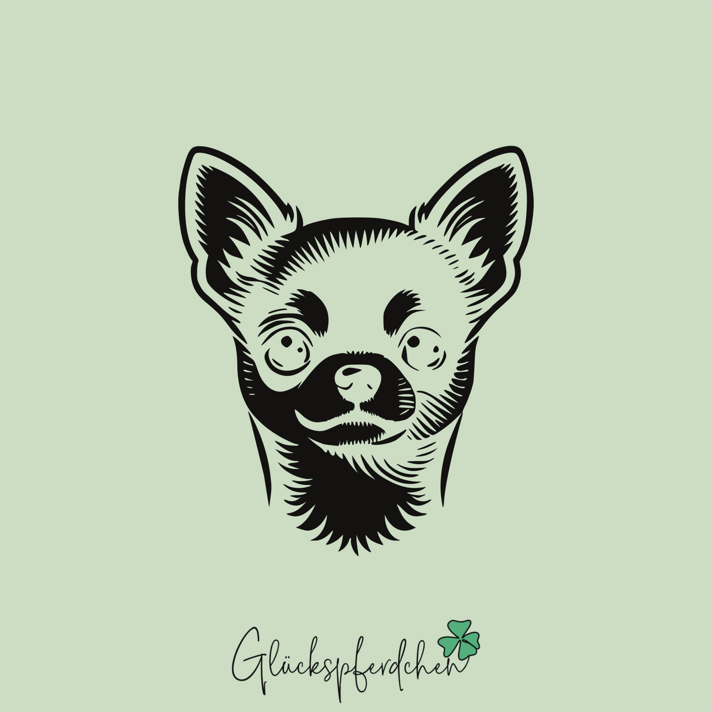 Aufkleber Chihuahua