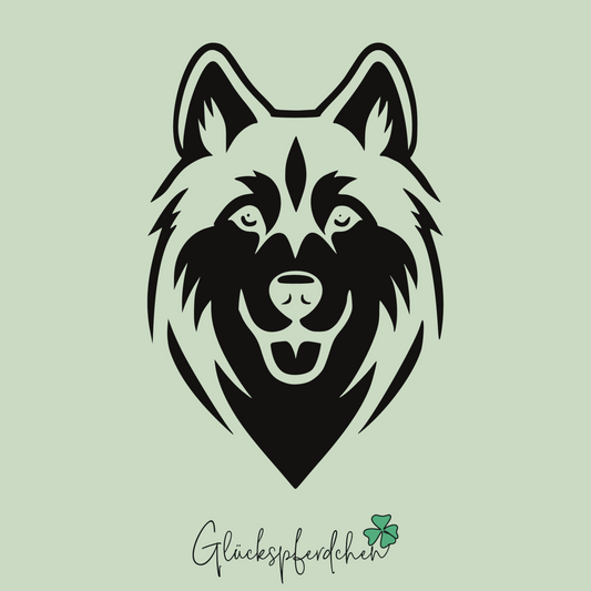 Aufkleber Husky